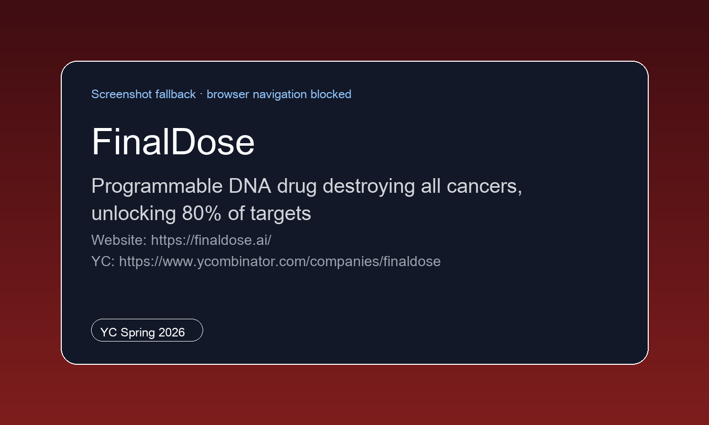 FinalDose
